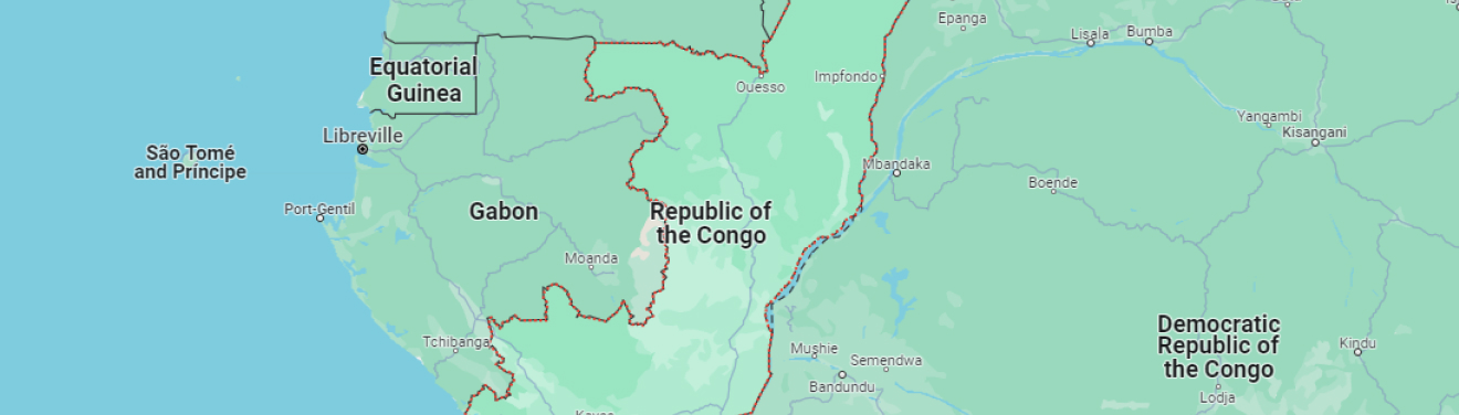 Republic of Congo map