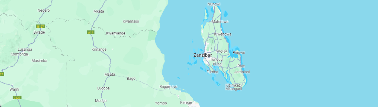 Zanzibar map